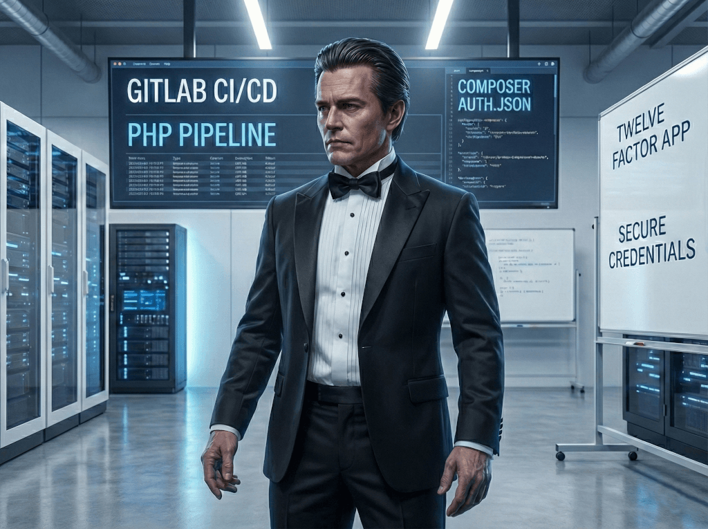 How to use GitLab with Composer